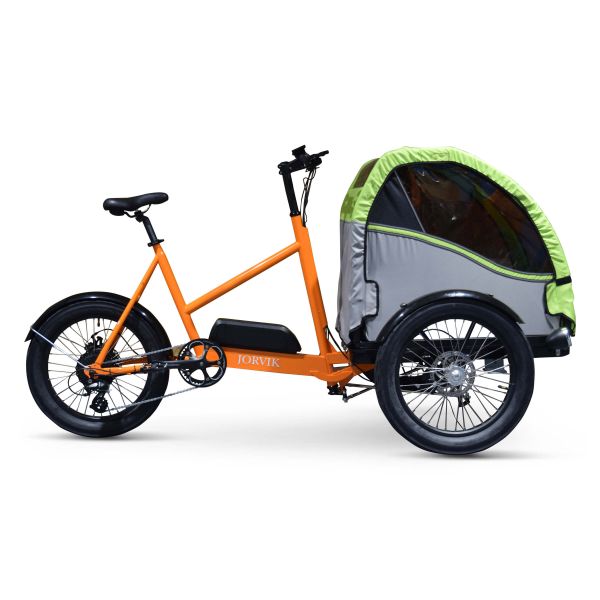 Triciclo Elettrico Jorvik per Trasporto Bambini 