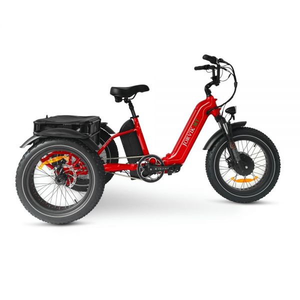 Jorvik con doppia batteria triciclo pieghevole elettrico JMT11 (250w)